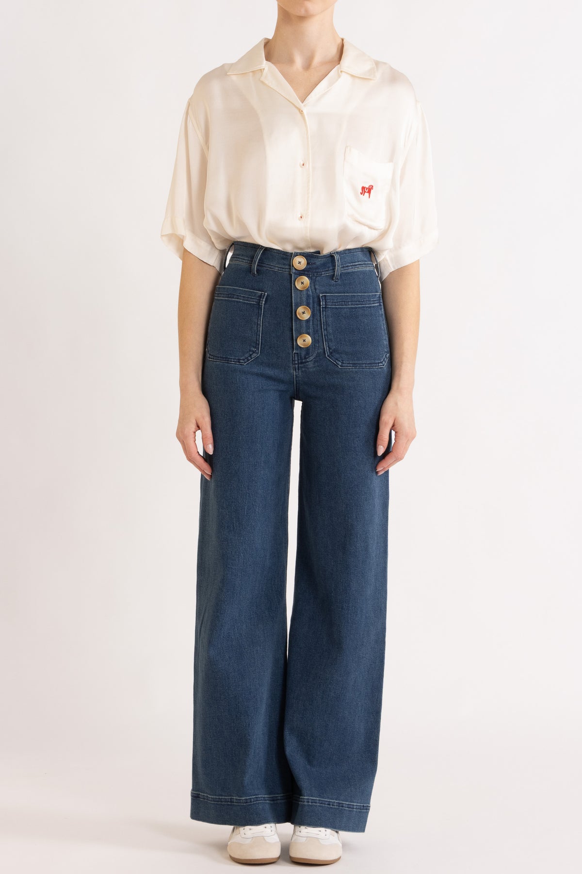 Caballo Embroidered Short Sleeve Shirt
