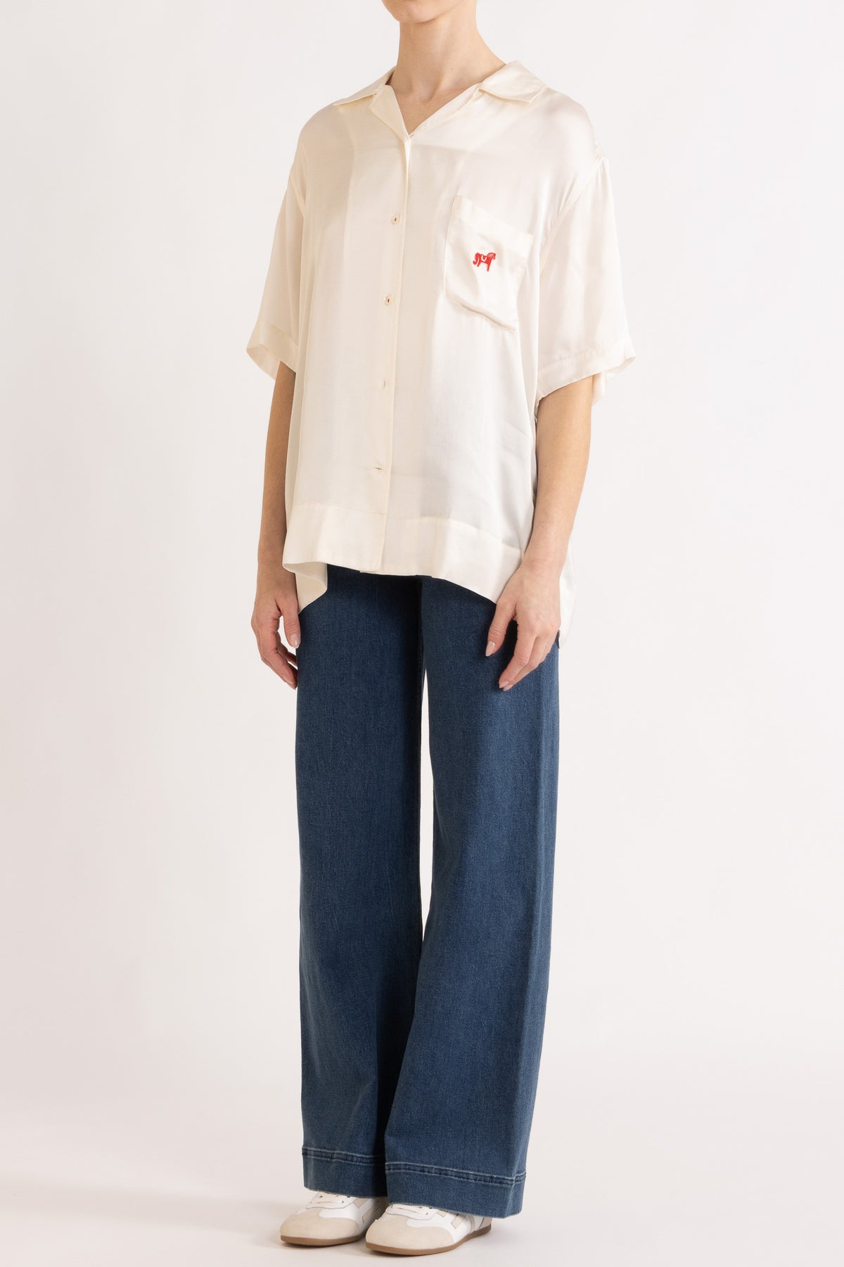 Caballo Embroidered Short Sleeve Shirt