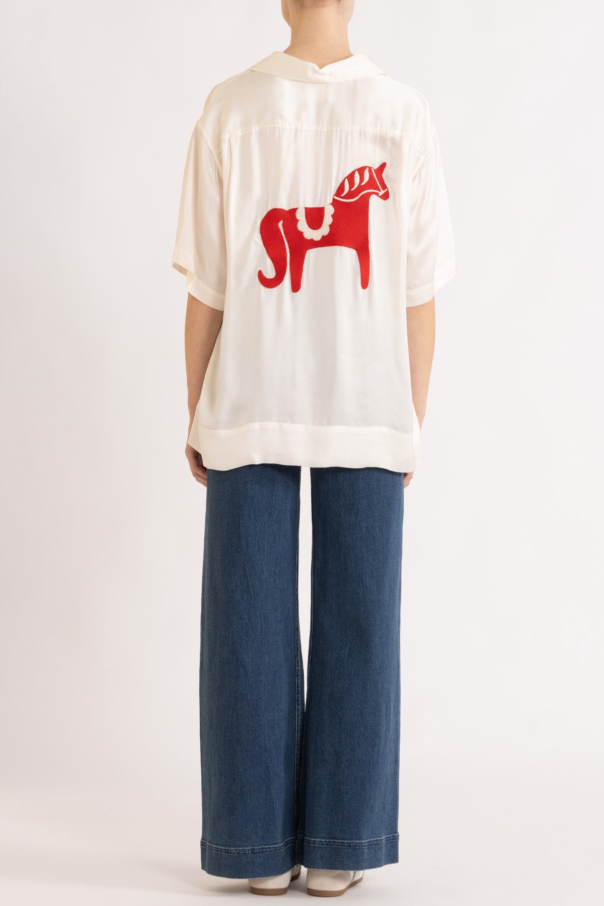 Caballo Embroidered Short Sleeve Shirt