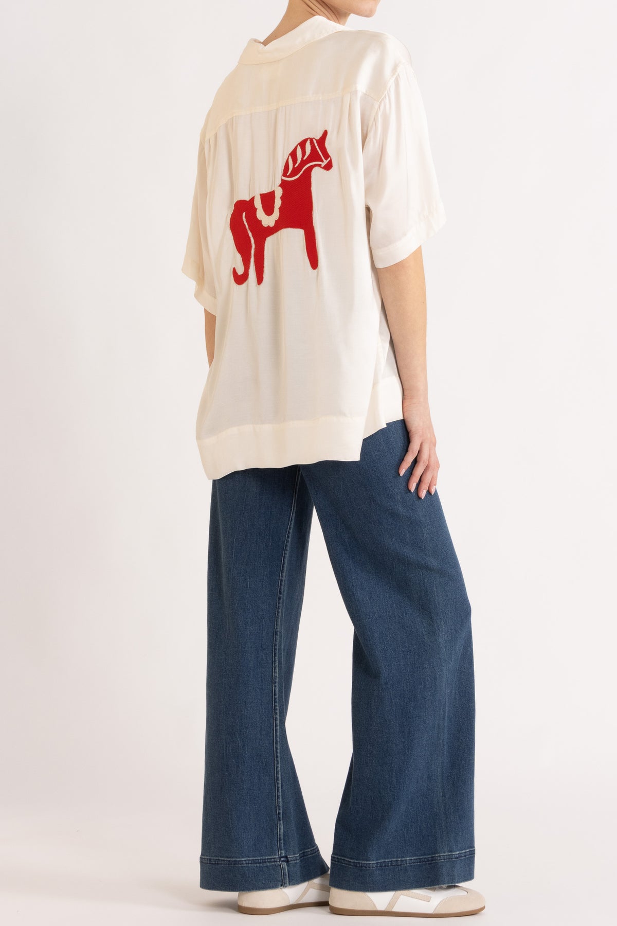 Caballo Embroidered Short Sleeve Shirt