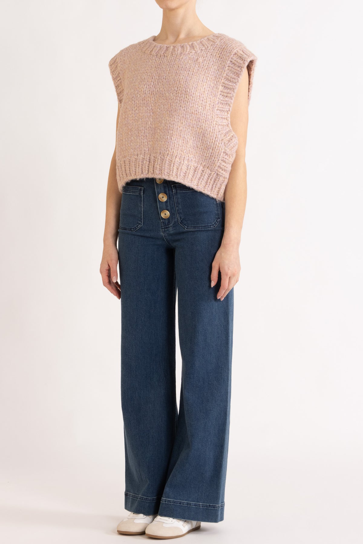 Beatrix Hand-Knit Vest