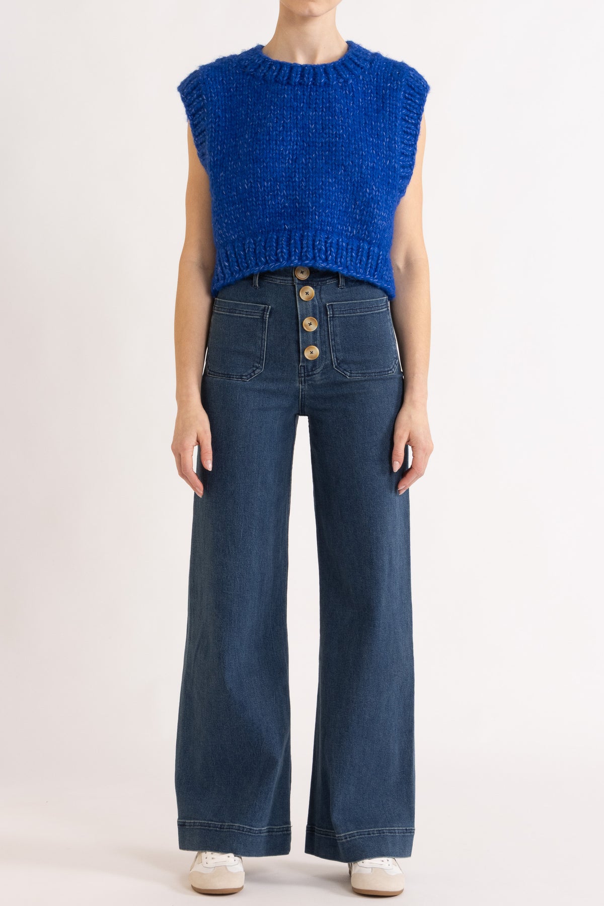 Beatrix Hand-Knit Vest