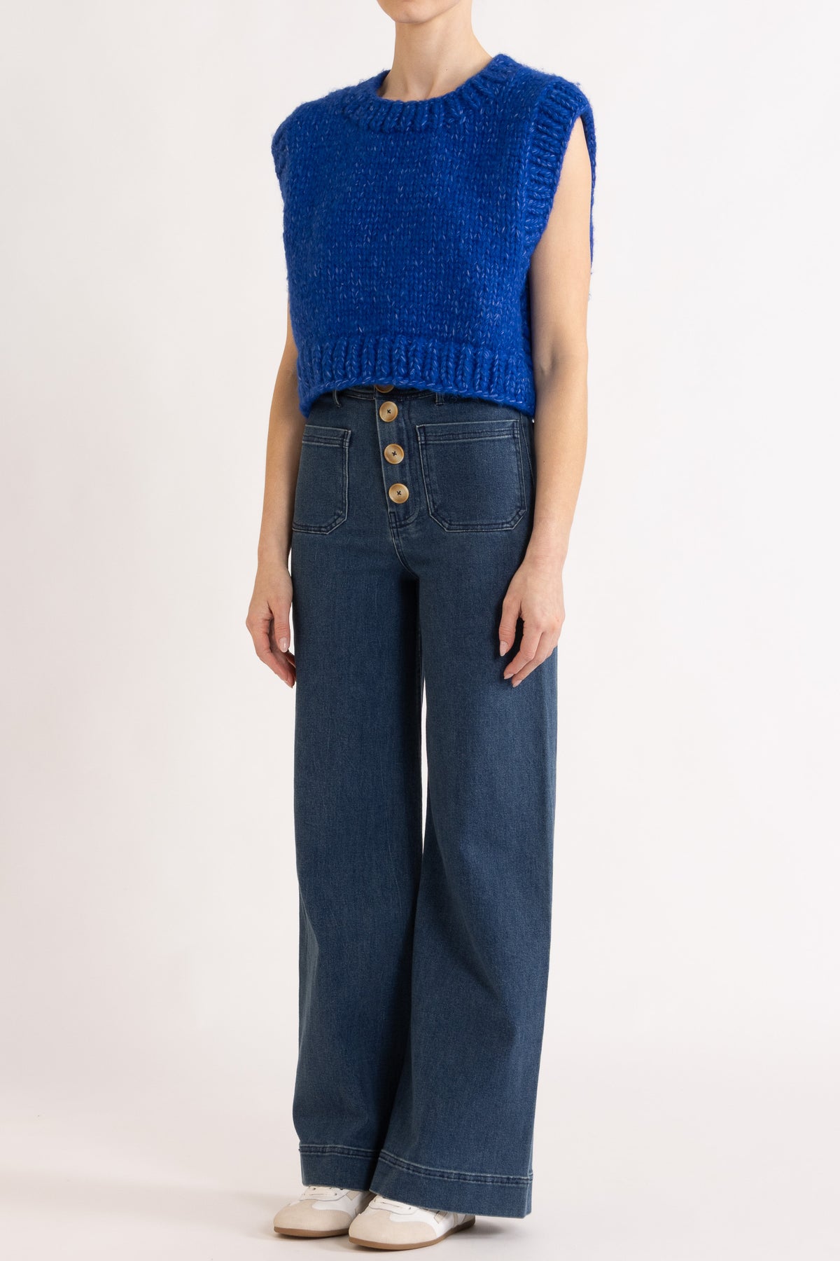 Beatrix Hand-Knit Vest