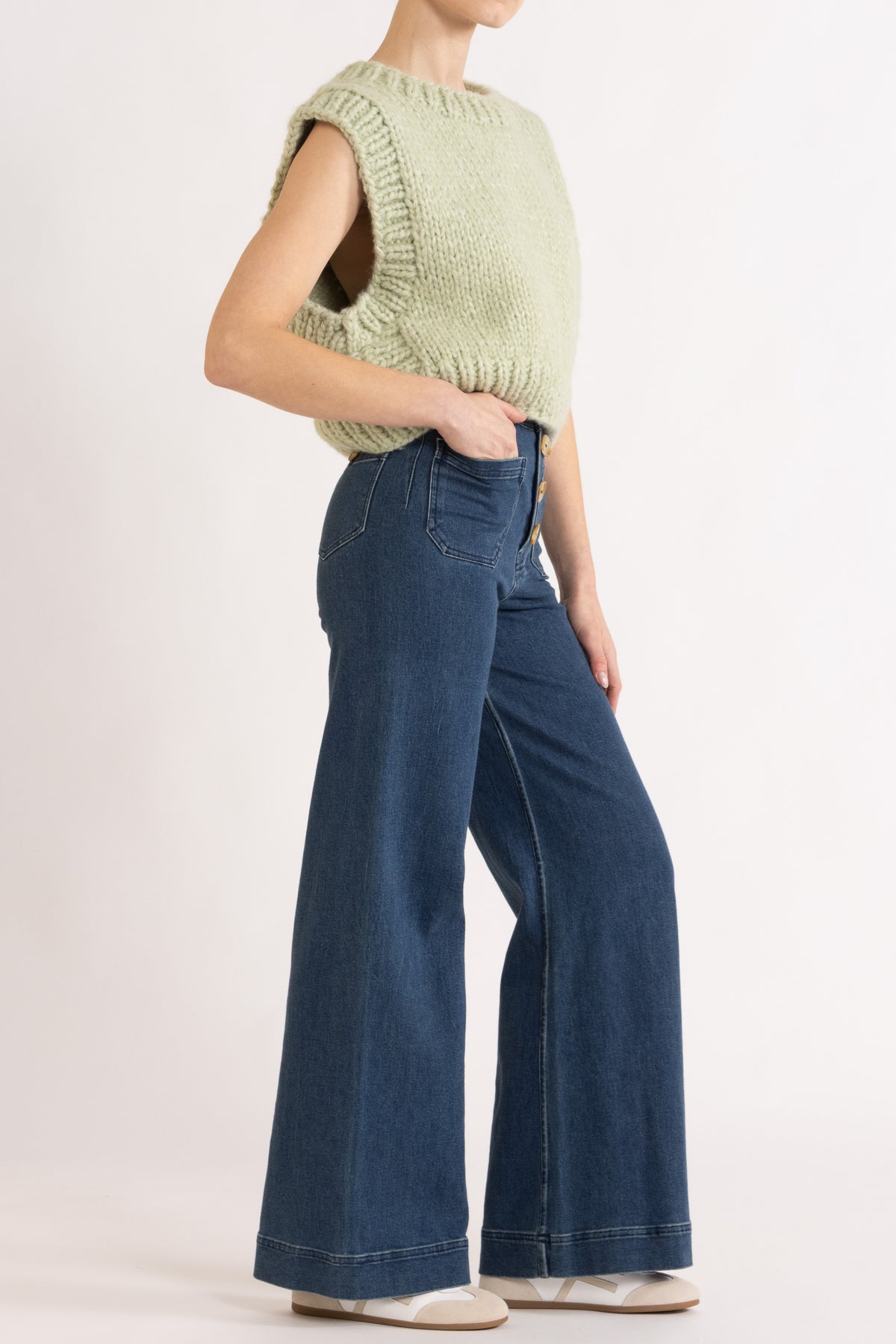 Beatrix Hand-Knit Vest