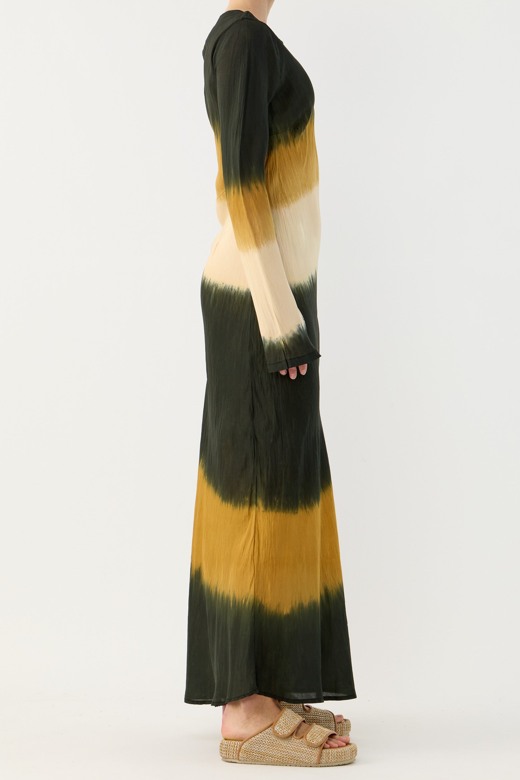 Jazz Silk Habotai Bias Dress