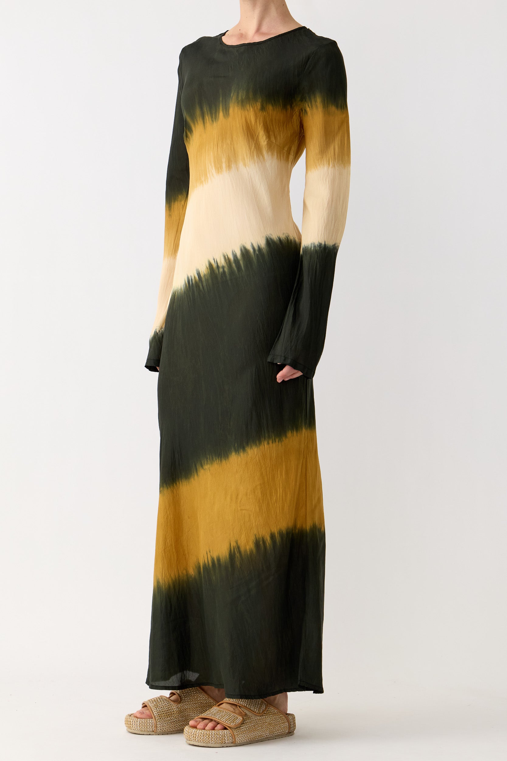 Jazz Silk Habotai Bias Dress