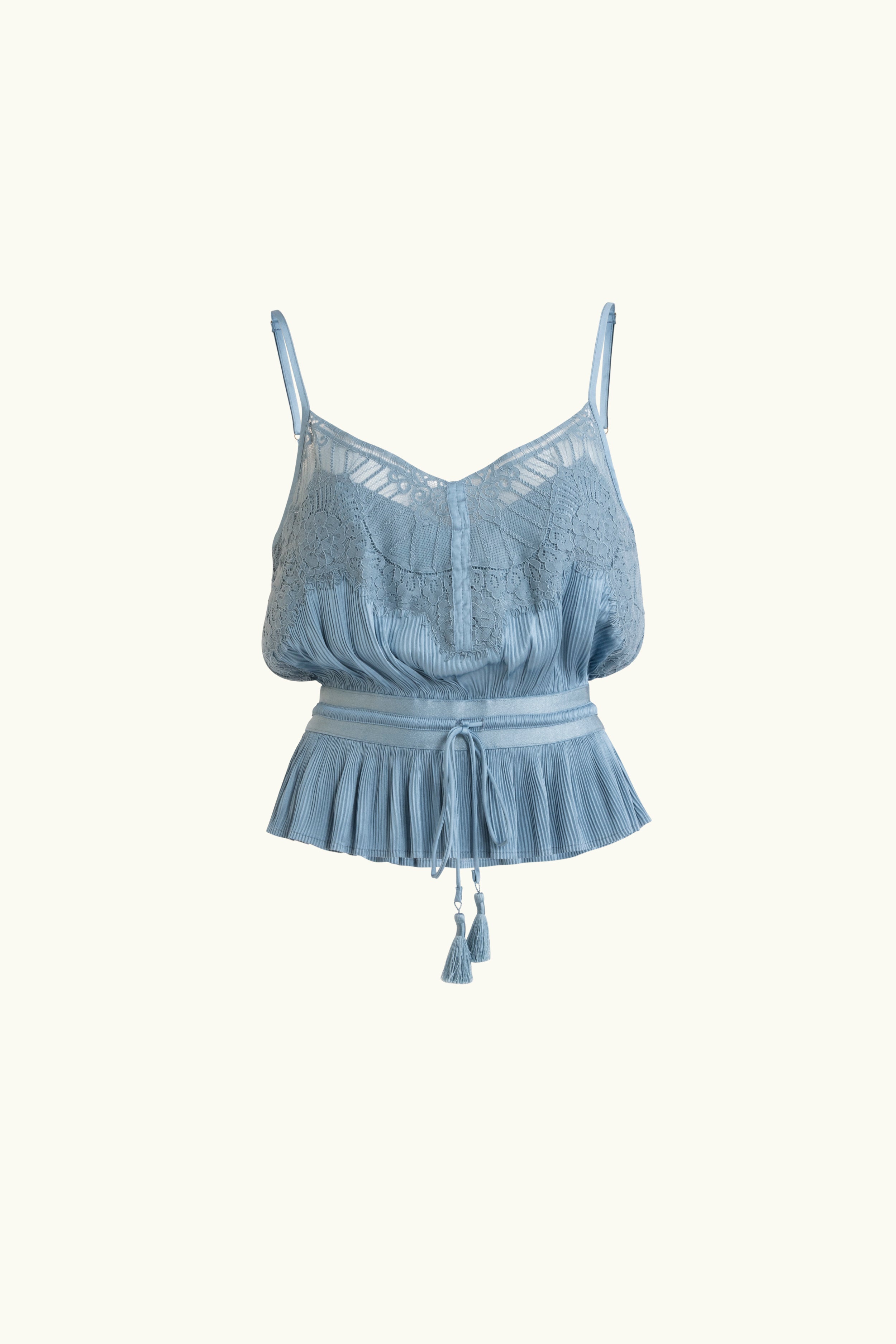 Valerie Fine Pleat Cami